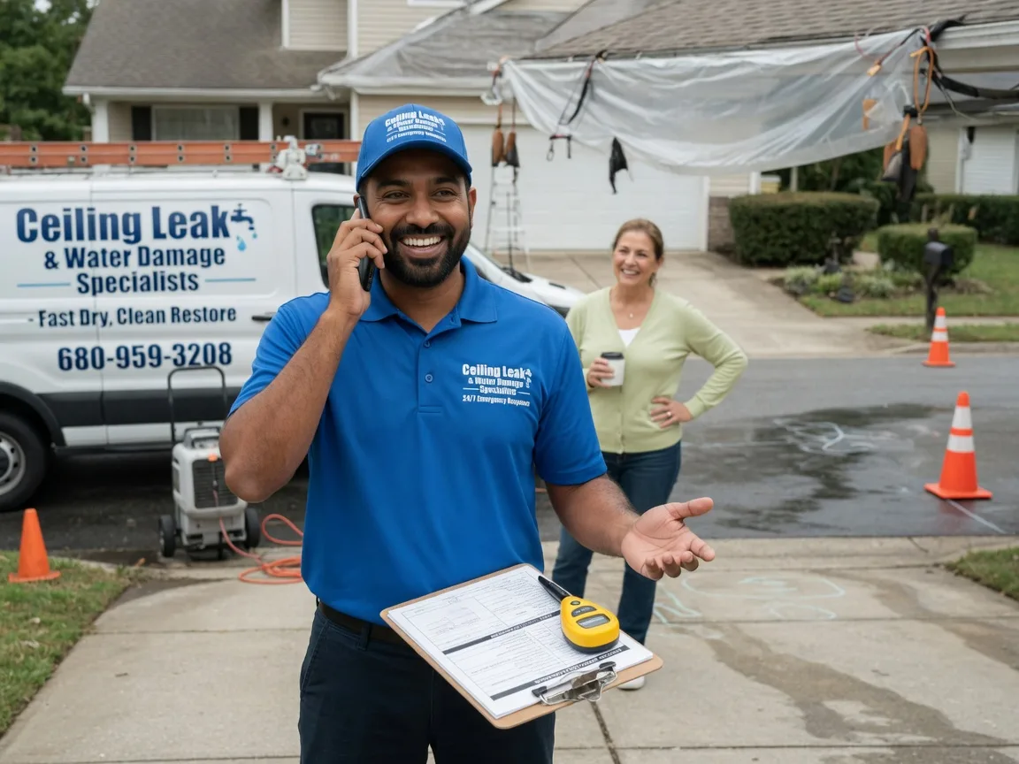 Ceiling Leak Cleanup Woodbury, NJ FAQs